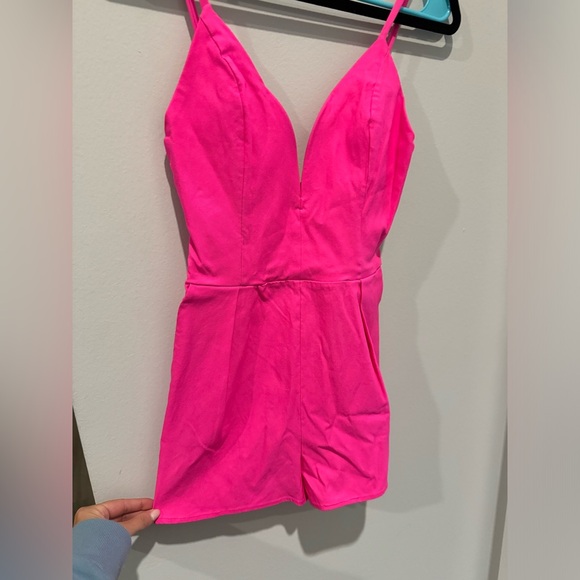 Solemio Dresses & Skirts - Hot Pink Romper